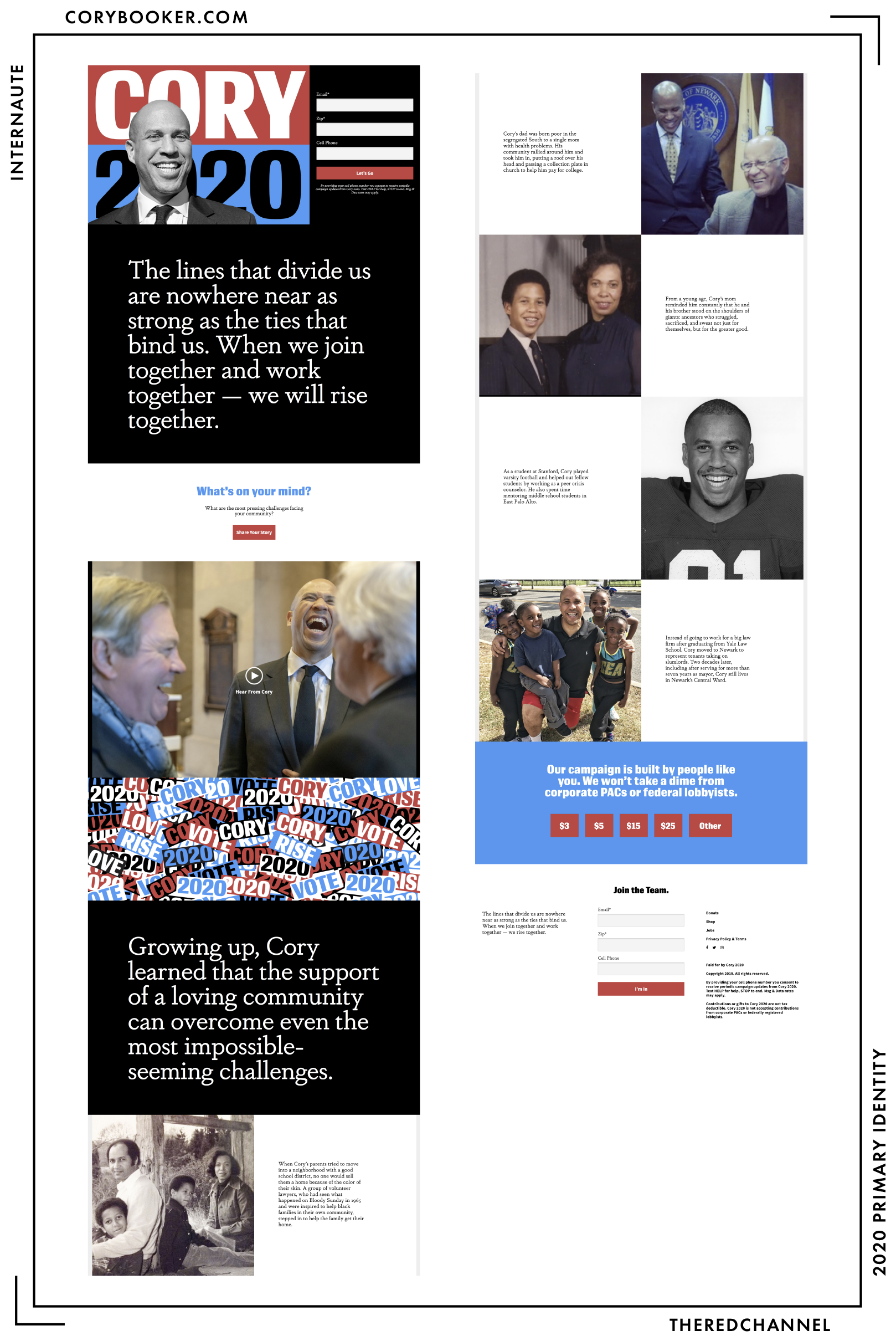 Booker 2020 website