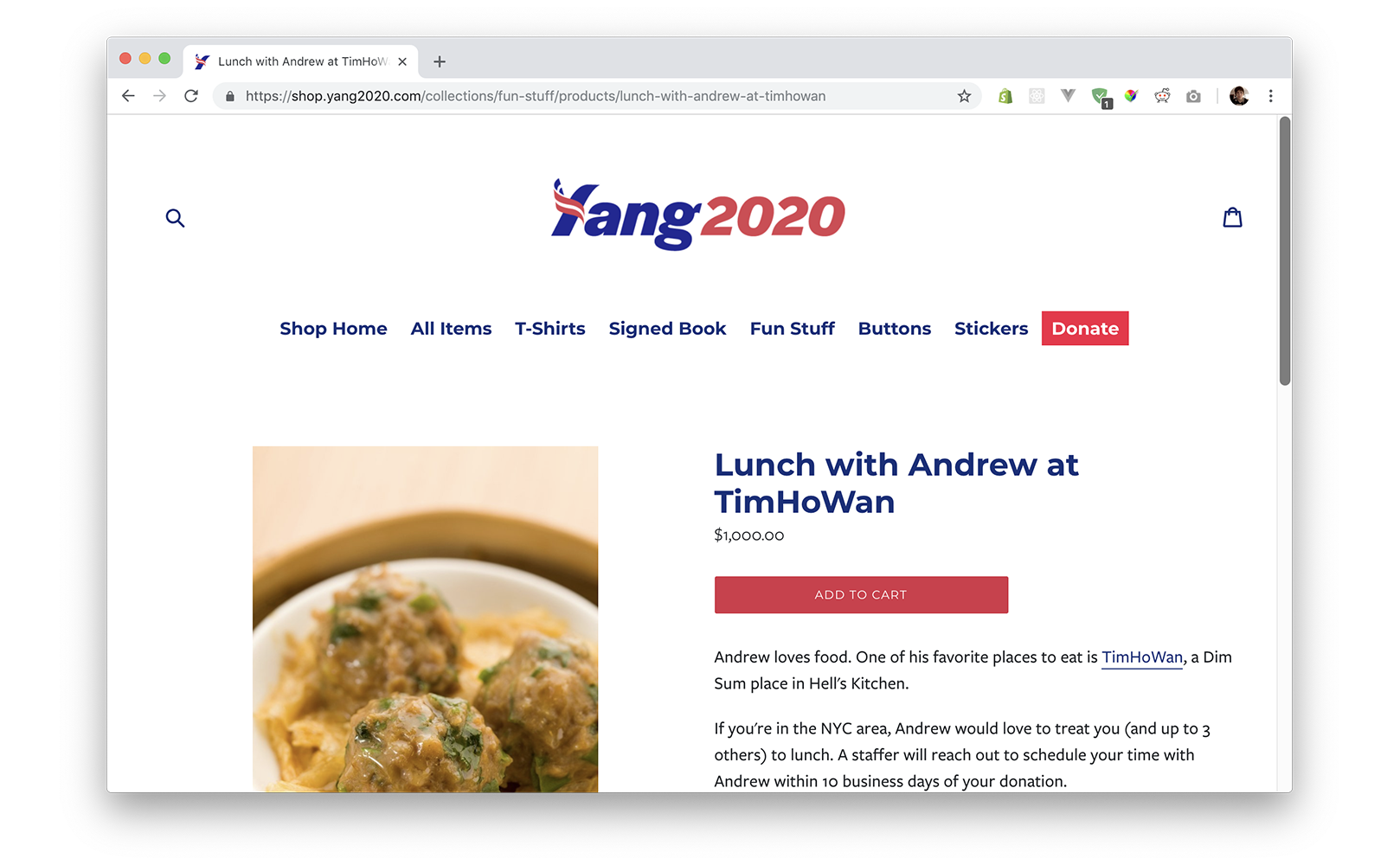 Yang 2020 Lunch