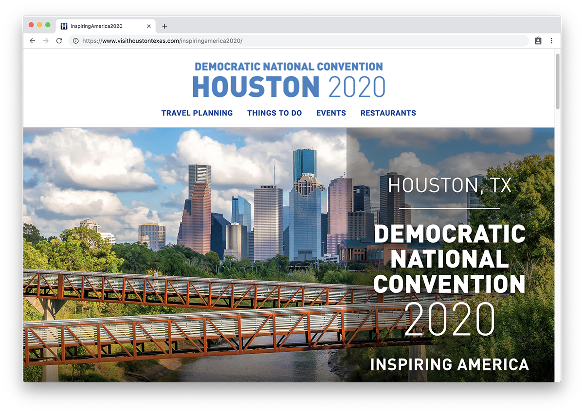 Houston DNC 2020 Site